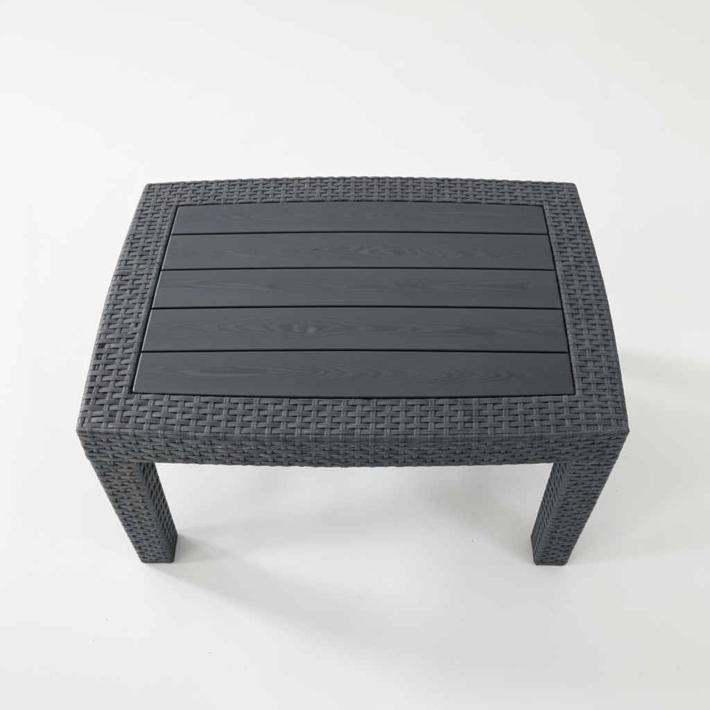 Coffee Table Close-Up – Top Down