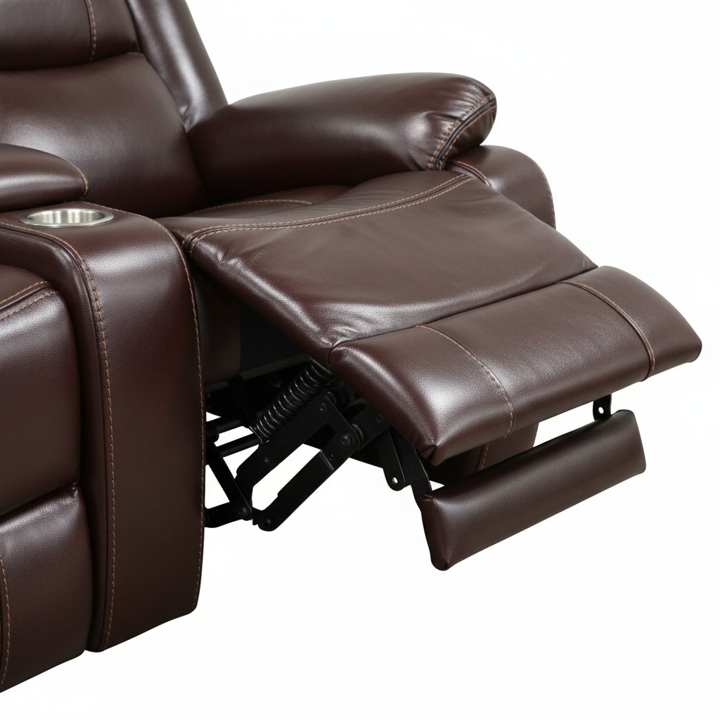 Footrest Extended Close-up