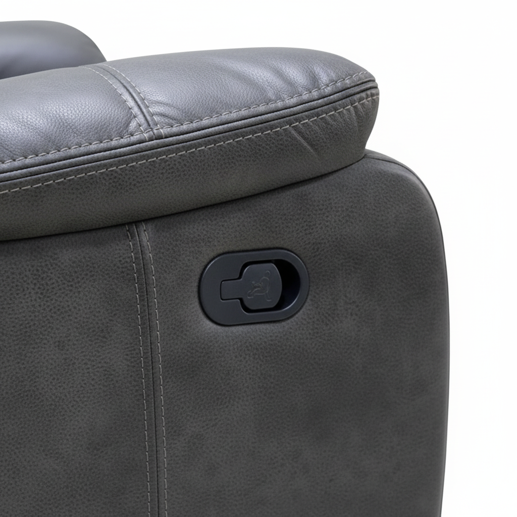 Grey Recliner Set – Detail Shot