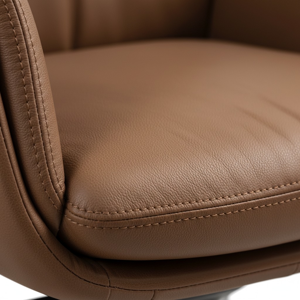Leather Detail Close-Up